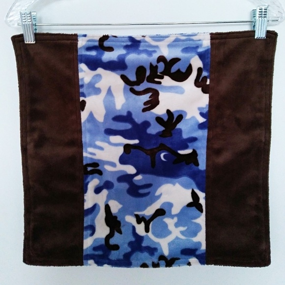 Baby Snuggle Blanket - Handcrafted - Minky - Picture 2 of 4